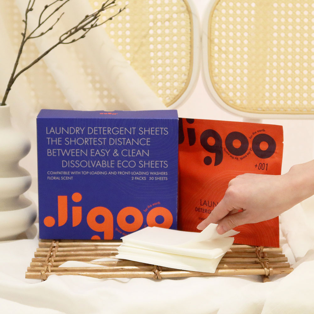 JIGOO LAUNDRY DETERGENT SHEETS