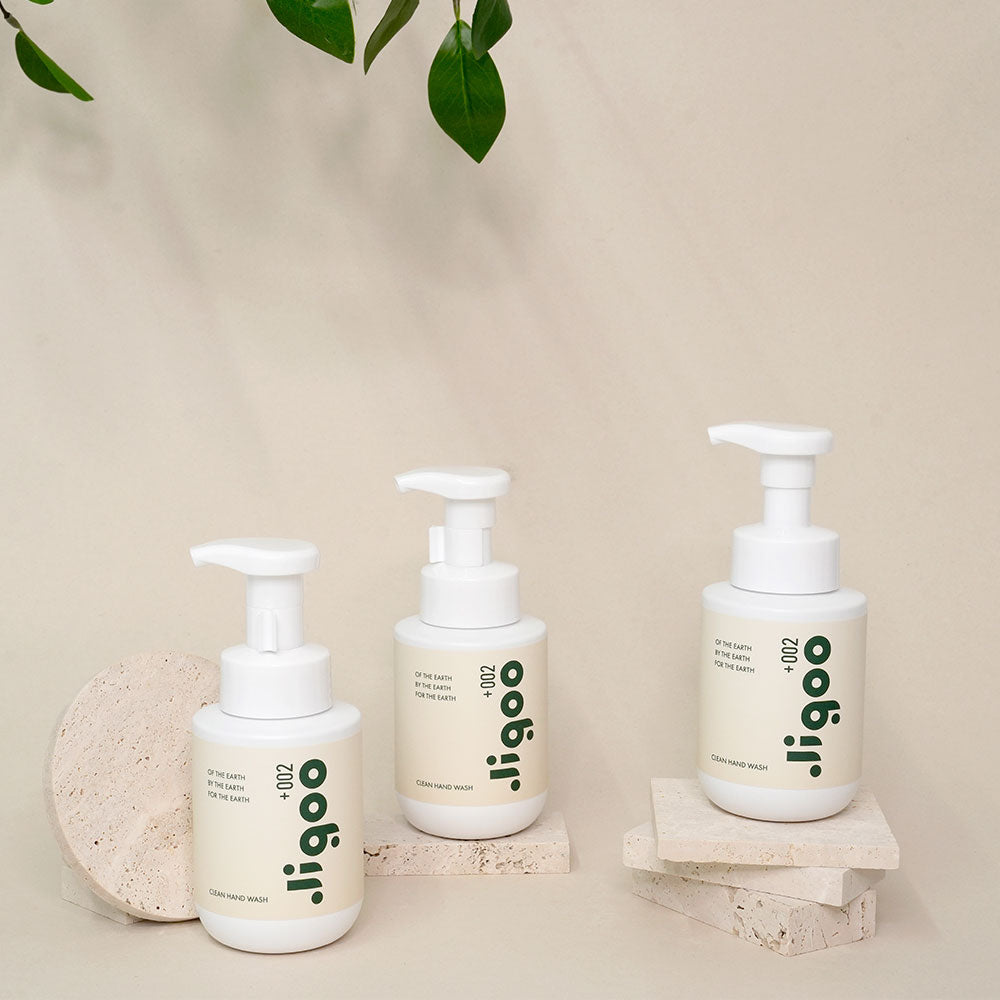 JIGOO CLEAN HANDWASH (Bottle and refill sold as a set)